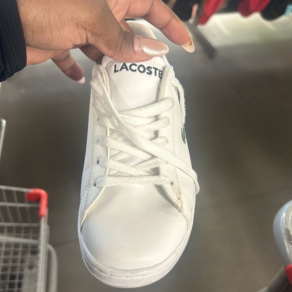 White Lacoste Sneakers - Picture 2 of 5